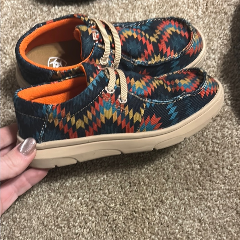 Ariat Aztec Colorful Patterned Kids Shoe